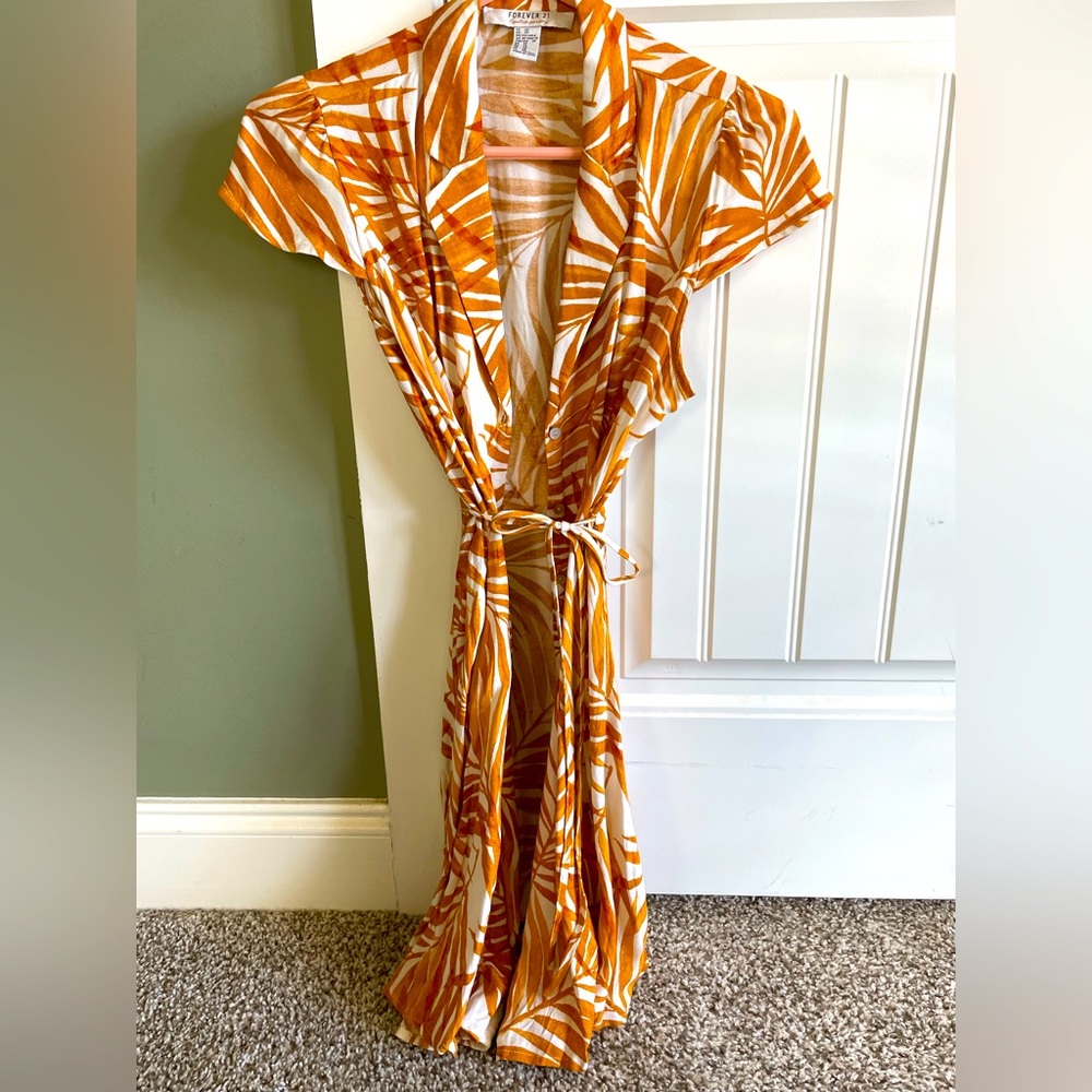 XS adorable wrap around sun dress